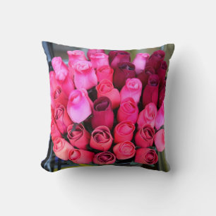 rose bouquet pillow