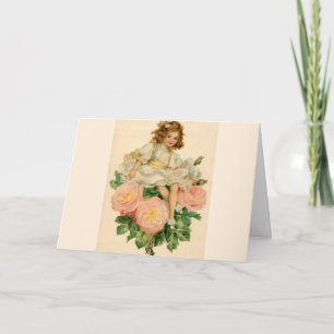 Rose Bouquet Valentine Holiday Card