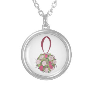 Rose Bouquet Wedding Bridesmaid Bride Necklace