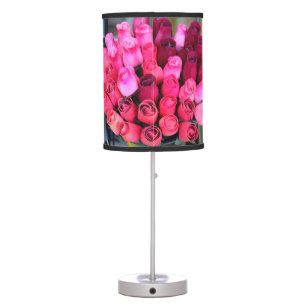rose bouquets table lamp