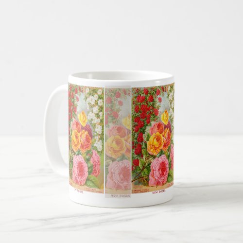 Rose Bowers Antique Seed Catalog Coffee Mug