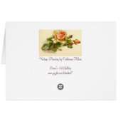 Rose Branch Cards (Back Horizontal)