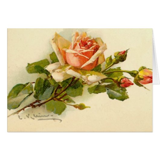 Rose Branch Cards (Front Horizontal)