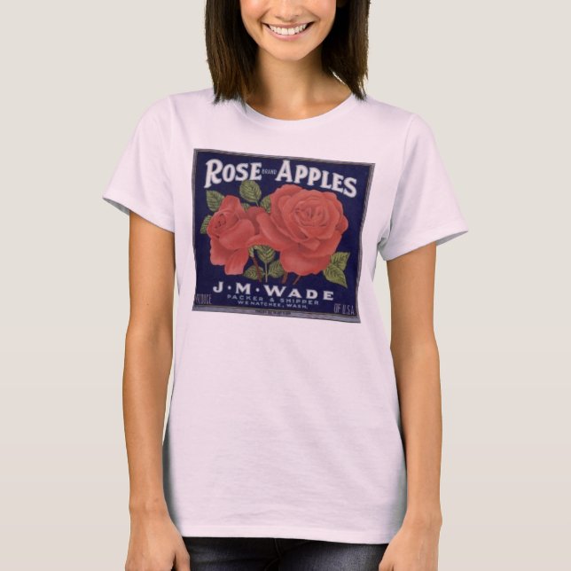 Rose Brand Apples T-Shirt (Front)