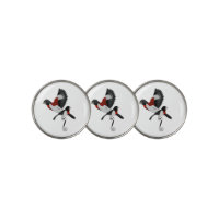 Rose Breasted Grosbeak Cardinal Bird Golf Ball Marker
