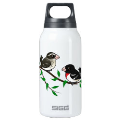 Rose-breasted Grosbeak Couple SIGG Thermo Bottle (0.5L)