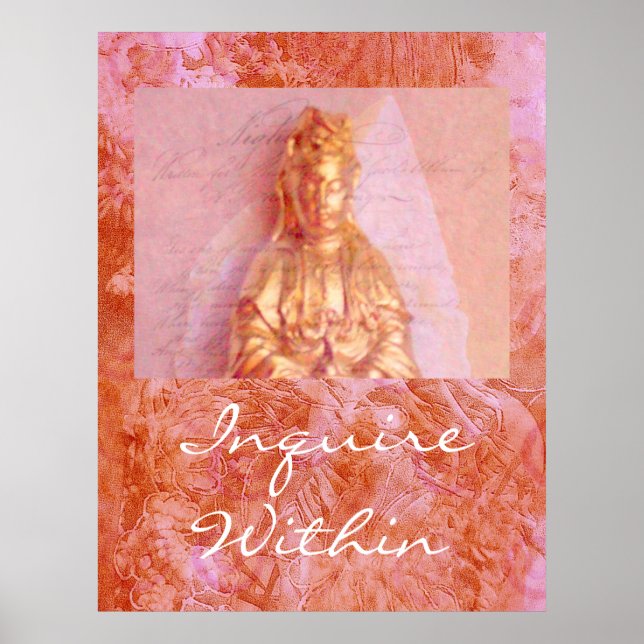Rose-Bronze Kwan Yin Poster (Front)