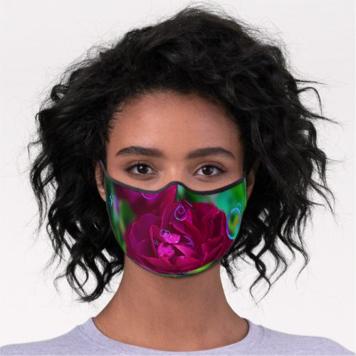 âœRose Bubblesâ Premium Face Mask