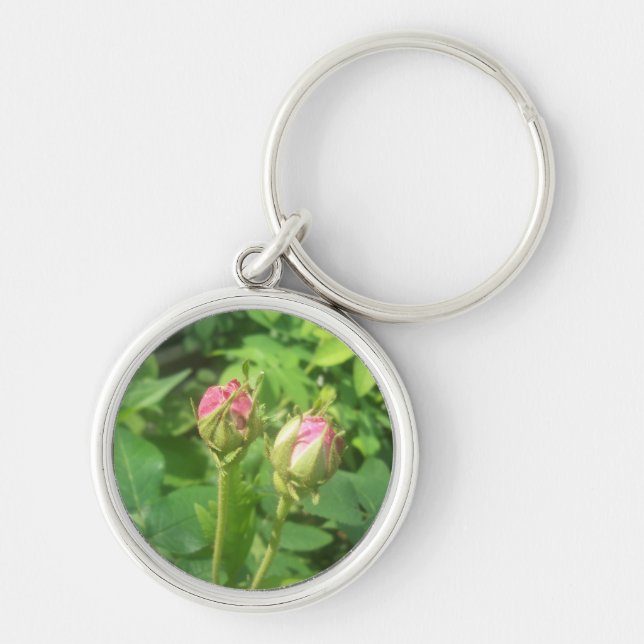 Rose Buds Keychain (Front)