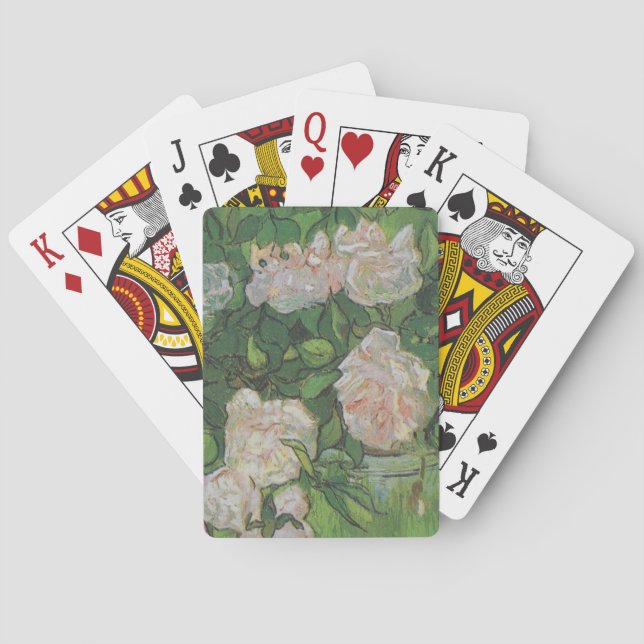 Rose Bush by Vincent Van Gogh  Poker Cards (Back)