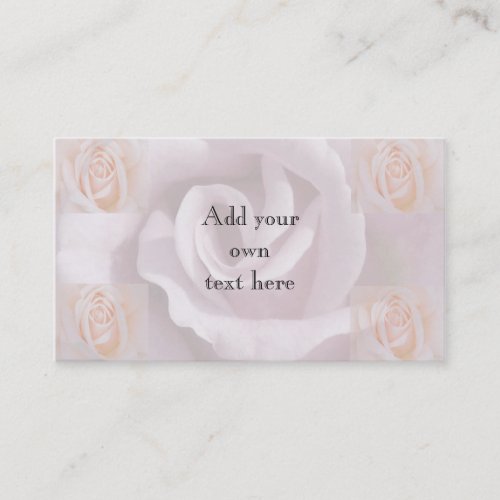 Rose Business profile card Business Card