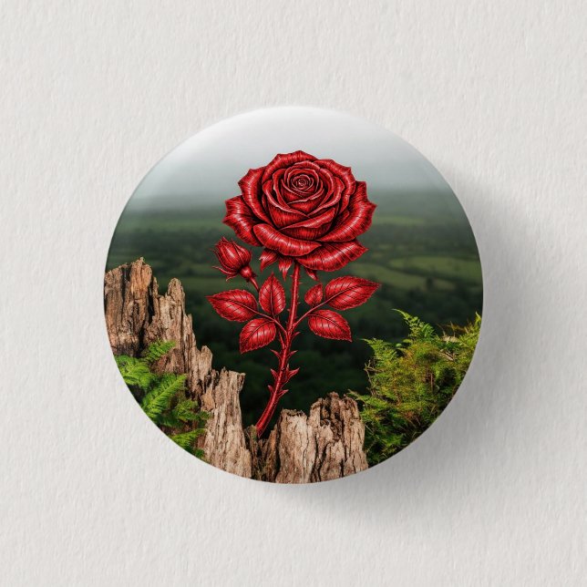 Rose  button (Front)
