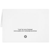 "rose" by Larry Coressel Cards (Back Horizontal)