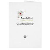 Rose Cactus Blossom Cards (Back)