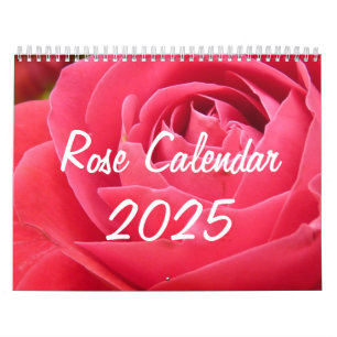 Rose Calendar 2025