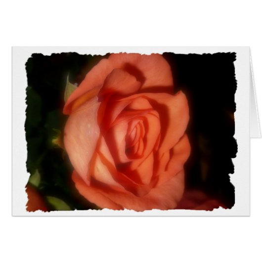 Rose card (Front Horizontal)