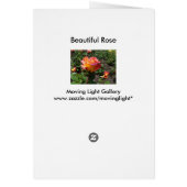 Rose Cards (Back)