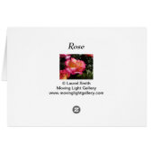 Rose Cards (Back Horizontal)