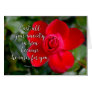 Rose Cast all your Anxiety Christian Bible Verse