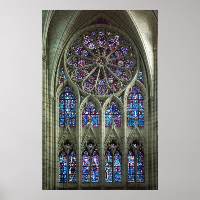 Rose Cathedral Window Poster (Front)