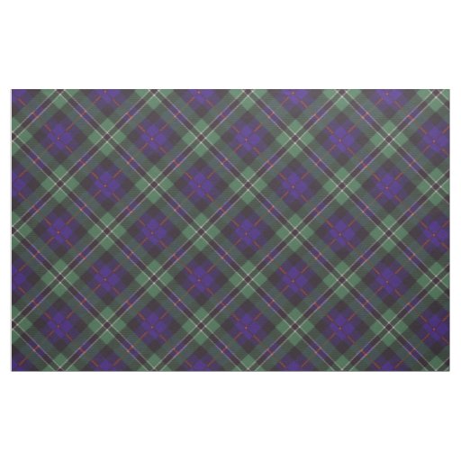 Rose clan Plaid Scottish tartan Fabric