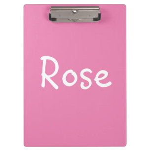 Rose Clipboard