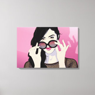 Rose-Colored Glasses Canvas Print
