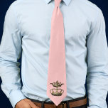 Rose Colored Laudete Sunday Christmas Advent Neck Tie<br><div class="desc">This traditional, rose colored, Laudete Sunday Christmas Advent necktie features two golden crowns. It would be perfect as a special gift for your parish priest or pastor. Please note, I create the designs, but all printing and shipping is done by Zazzle at its production facilities, so if there is any...</div>