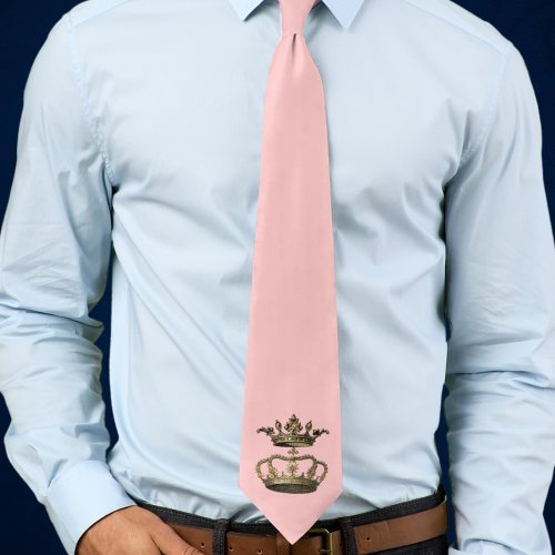 Rose Colored Laudete Sunday Christmas Advent Neck Tie