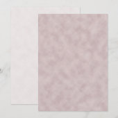 Rose Colored Parchment Texture Background (Front/Back)
