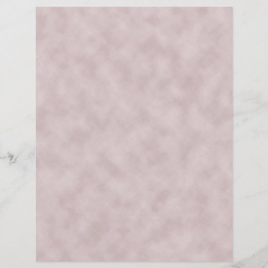 Rose Colored Parchment Texture Background (Front)