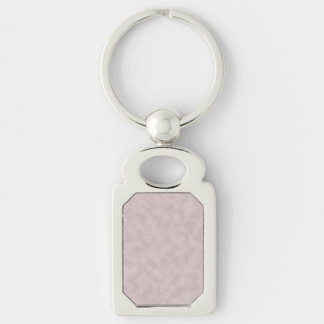 Rose Colored Parchment Texture Background Keychain (Front)