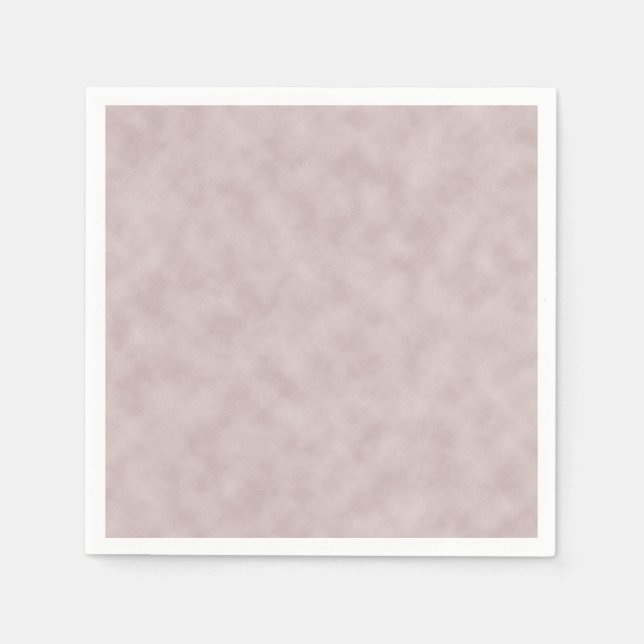 Rose Colored Parchment Texture Background Paper Napkins (Front)