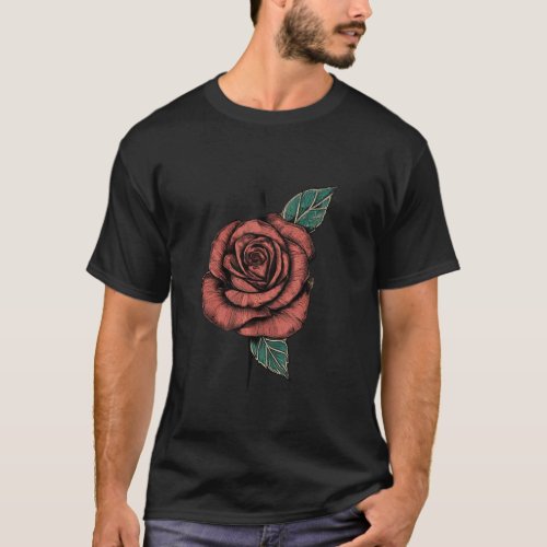 Rose compass soul T_Shirt