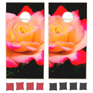Rose Cornhole Set