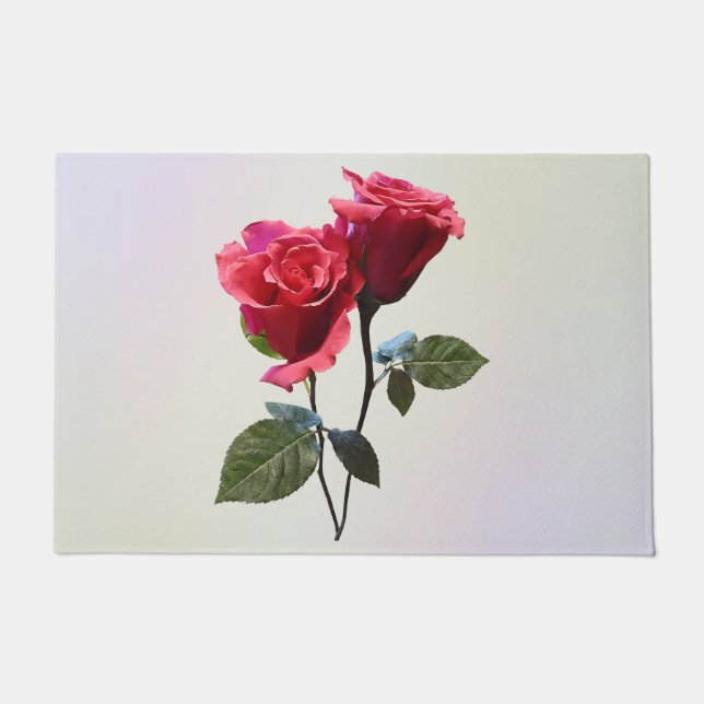 Rose Couple Doormat (Front)
