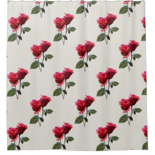 Rose Couple Shower Curtain