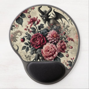 🔥 Rose Crematory – Gothic Victorian Gel Mouse Pad
