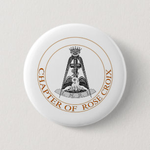 Rose Croix Scottish Rite Pinback Button