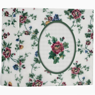 Rose Cross Stitch Binder