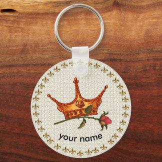 Rose Crown keychain