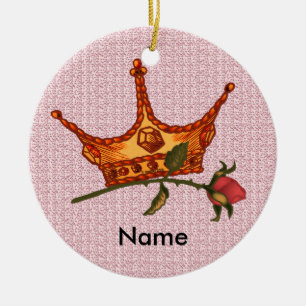 Rose Crown ornament