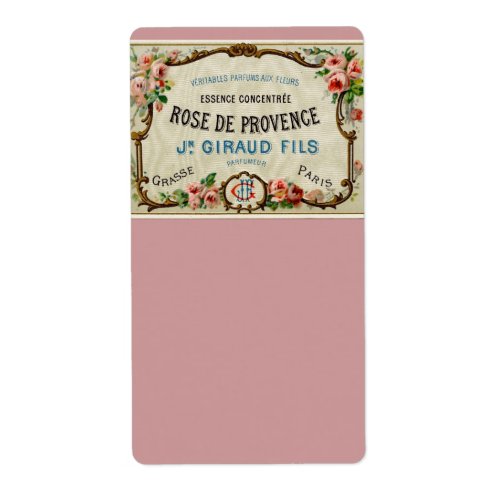 Rose de Provance a French Perfume Label