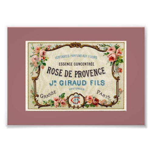 Rose de Provance a French Perfume Photo Print