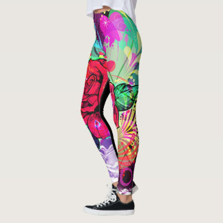 ROSE DESIGNER LEGGINGS