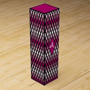 Rose Diamond Monogram Wine Box
