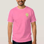 Rose Embroidered T-shirt at Zazzle