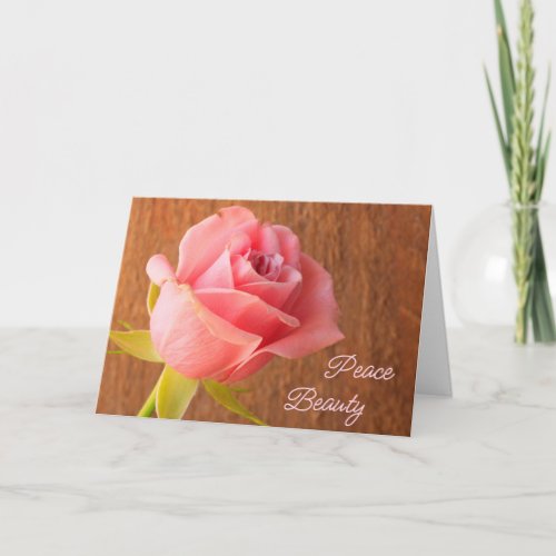 Rose Encouragement Get Well Card