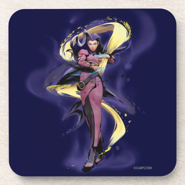 Rose Energy Beverage Coaster (Front)