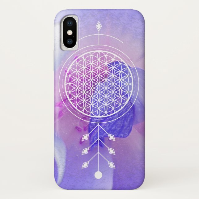 *~* Rose Energy Healer  Reiki Yoga  Massage Case-Mate iPhone Case (Back)